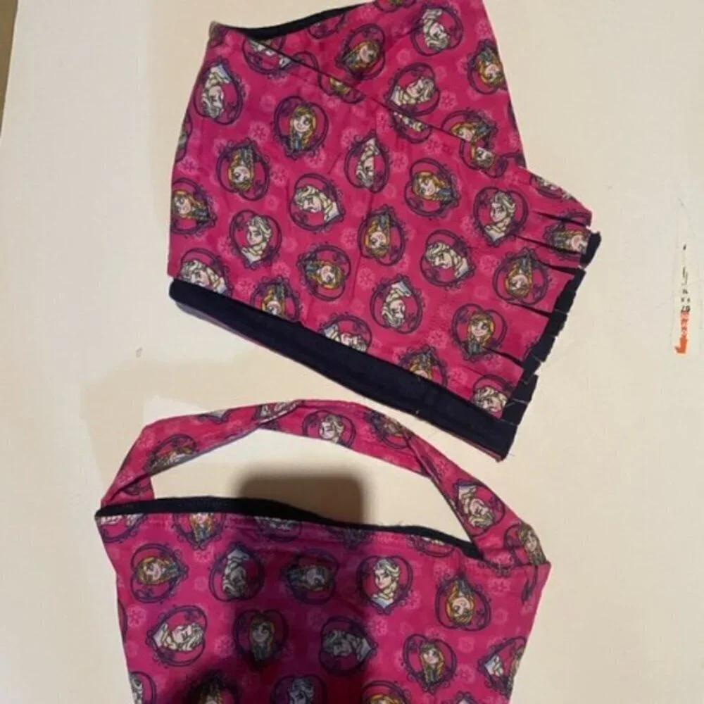 Frozen Pattern Scarf and Matching Bag set of Two